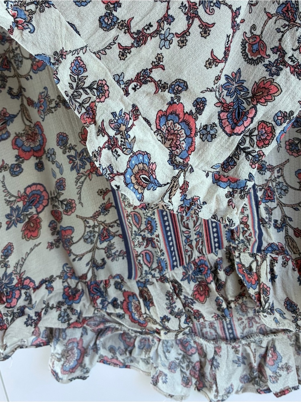 Floral boho top - Picture 4 of 8